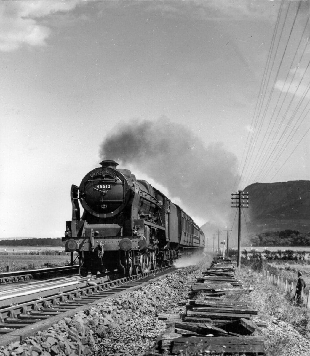 Photograph of the Irish Mail train