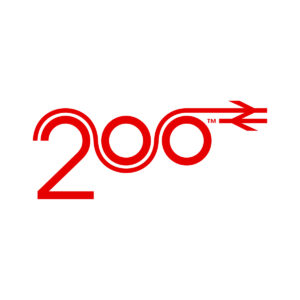 Railway 200 - secondary logo (colour) preview