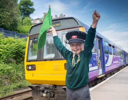 Sending off the Todmorden Service