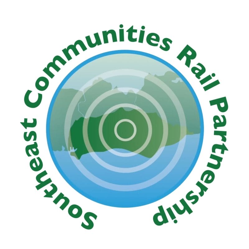 Logo for Southeast Communities Rail Partnership