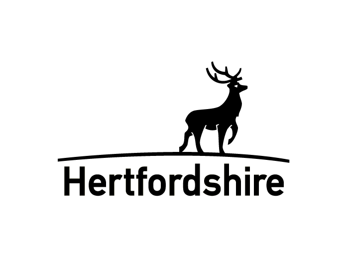 Logo for Hertfordshire Libraries