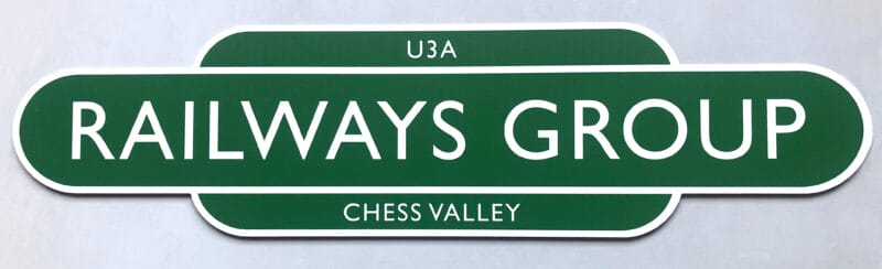 Logo for Chess Valley U3A - Railways Group