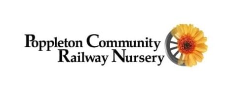 Logo for Poppleton Community Railway Nursery