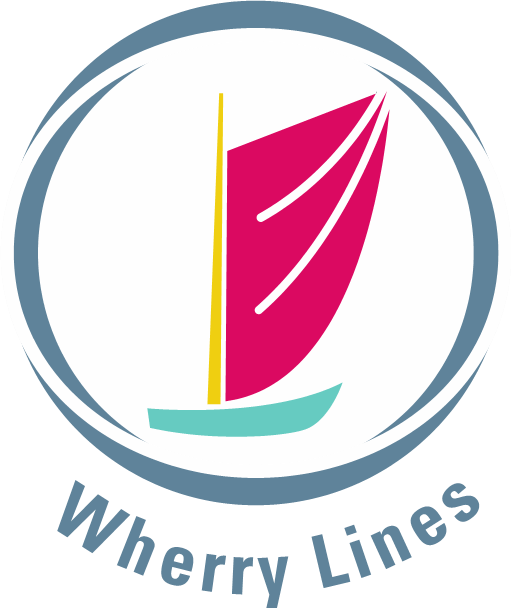 Logo for Wherry Lines Community Rail Partnership & The Lowestoft Central Project