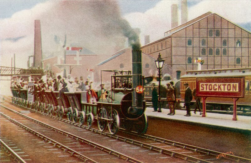 Celebrating the centenary of the opening of the Stockton and Darlington Railway