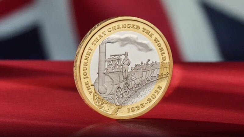 Commemorative Railway Coin 2025