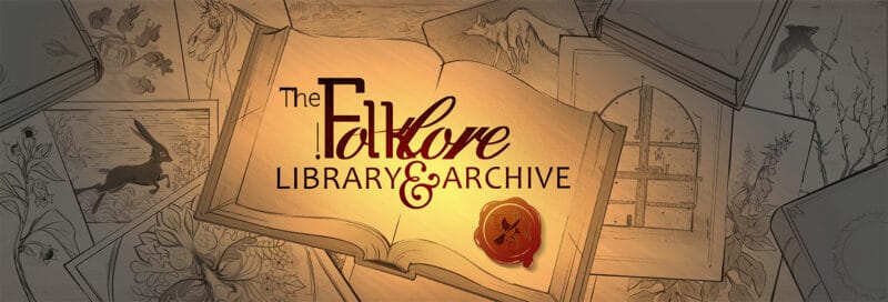 Logo for The Folklore Library & Archive