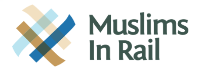 Logo for Muslims in Rail CIC