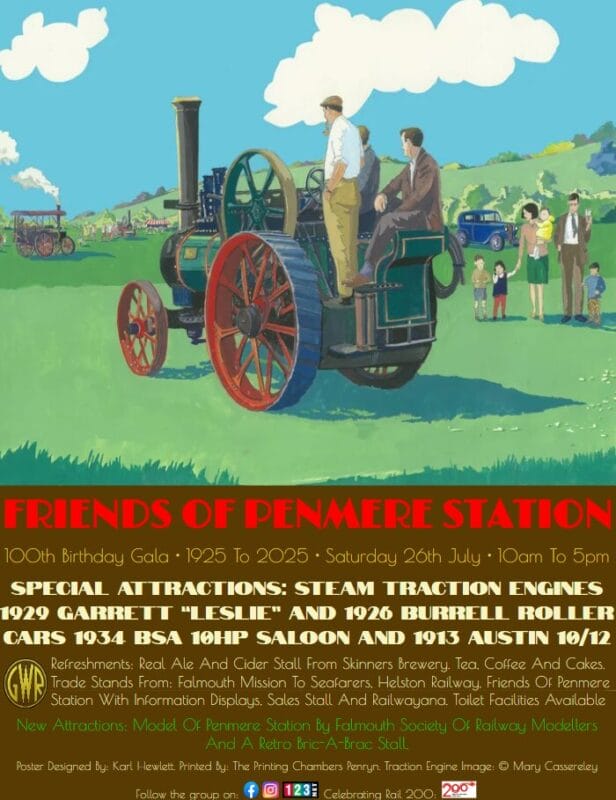 Logo for The Friends of Penmere Station