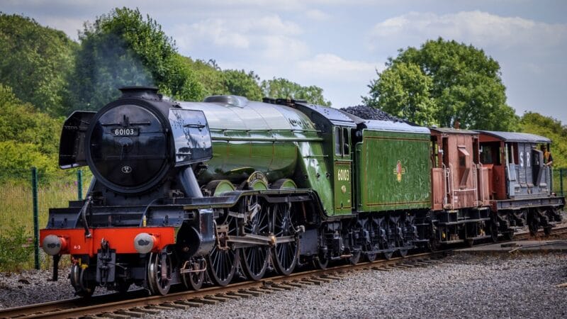 Photo: James Glossop and Science Museum Group A photo of the Flying Scotsman train