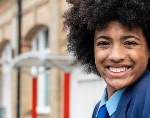 Smiling girl
