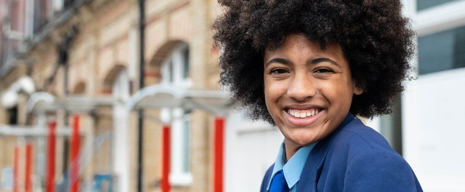 Smiling girl
