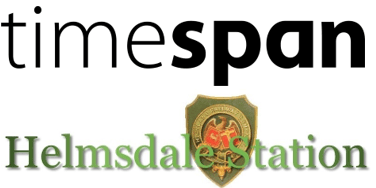 Logo for Timespan Heritage Centre in conjunction with Helmsdale Station CIC