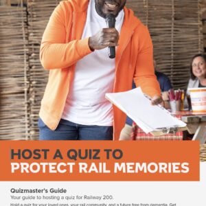 Railway 200 Rail Memories quiz Q&A booklets preview