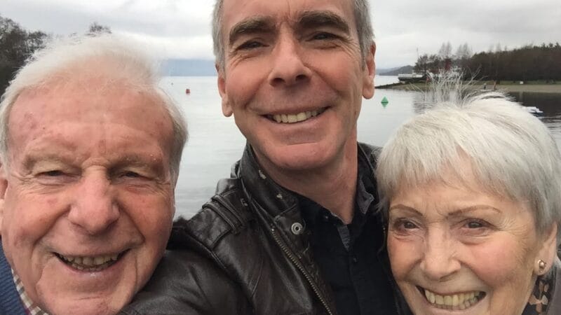 Stuart Lambie with mum (Netta) & dad (Ian)