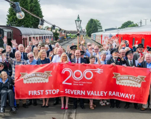 Severn Valley Railway welcomes Inspiration train