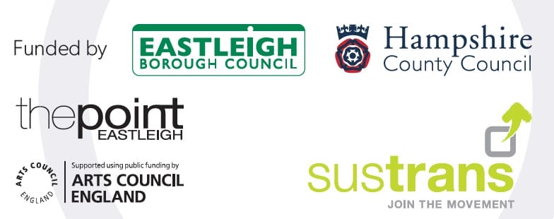 Logo for The Point, Eastleigh Borough Council & Sustrans