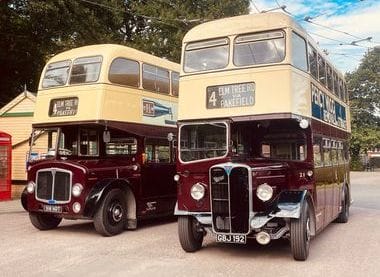 Logo for East Anglia Transport Museum, Wherry Lines Community Rail Partnership, Lowestoft Central Project & Lowestoft Heritage Open Days