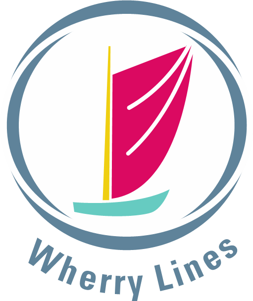Logo for Wherry Lines Community Rail Partnership & Lowestoft Central Project